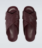 Bottega Veneta Tarik Intrecciato leather slides