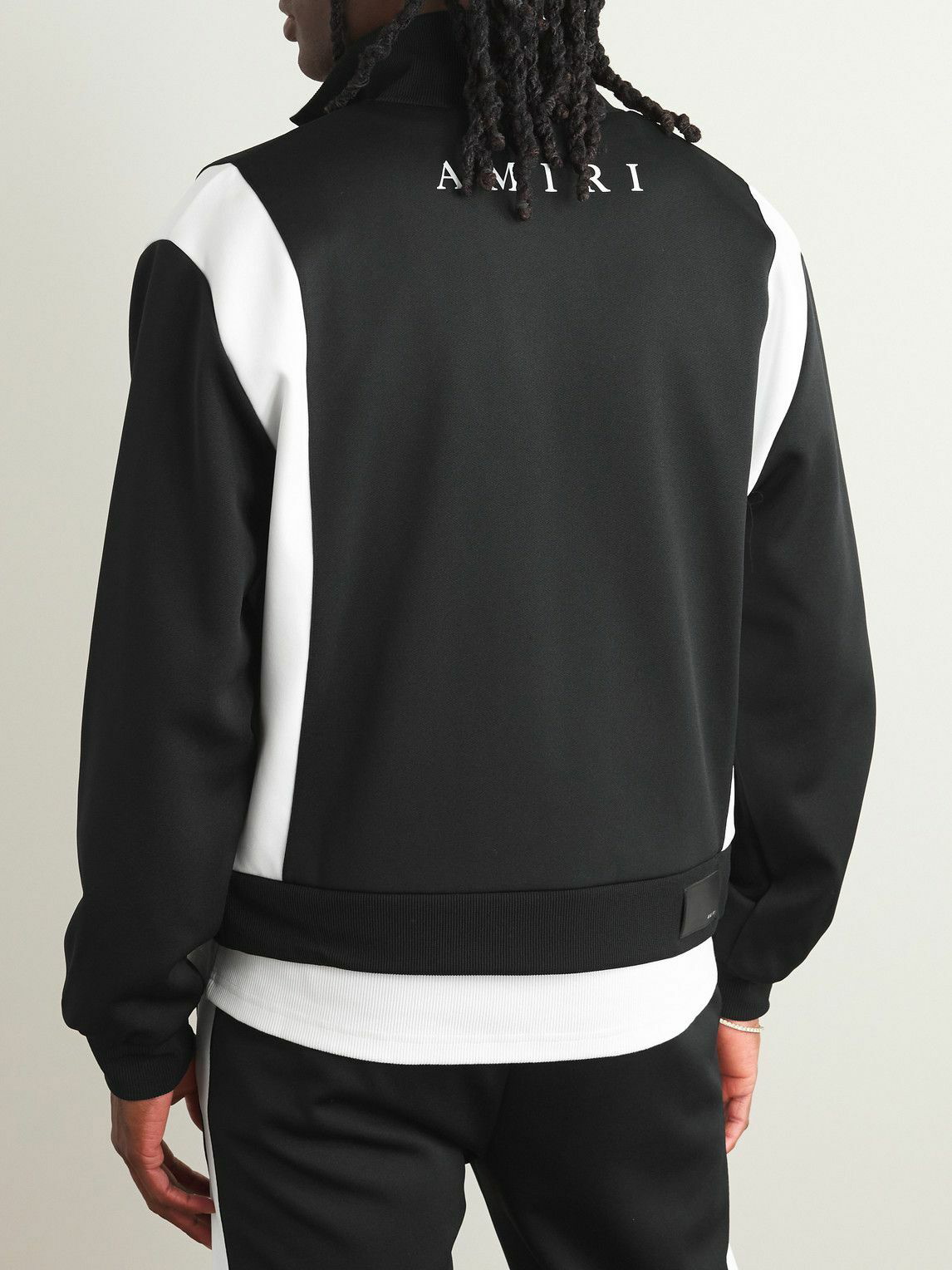 AMIRI - Always On Point Logo-Embroidered Jersey Track Jacket 