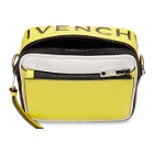Givenchy Black and Yellow MC3 Messenger Bag