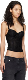 GUIZIO Black Sella Corset