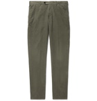 Brunello Cucinelli - Cotton-Corduroy Trousers - Green