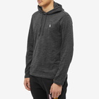 Polo Ralph Lauren Men's Hooded T-Shirt in Black Marl Heather