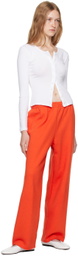 Gil Rodriguez Orange Heavy Fleece Sunday Lounge Pant
