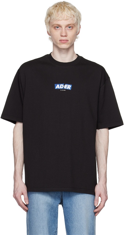 Photo: ADER error Black Printed T-Shirt