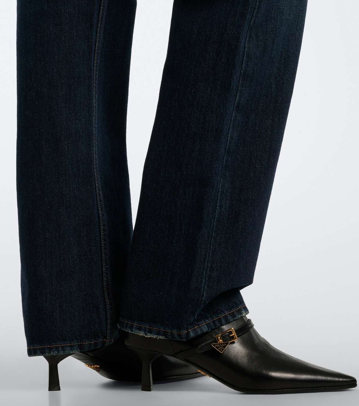 Prada Leather ankle boots