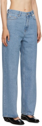 KIMHĒKIM Blue Wide-Leg Jeans