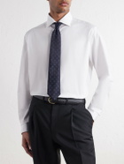Canali - Impeccabile Cutaway-Collar Cotton-Poplin Shirt - White