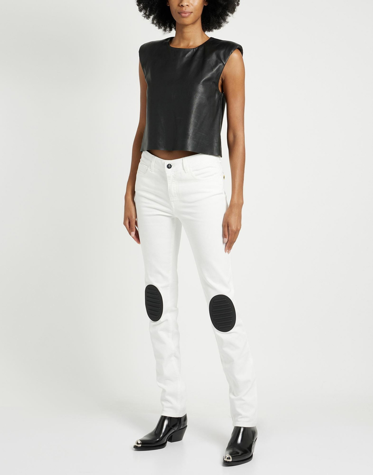 Ferrari Womens Jeans in White