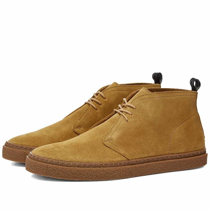 Photo: Fred Perry Men's Hawley Suede Boot in Chestnut