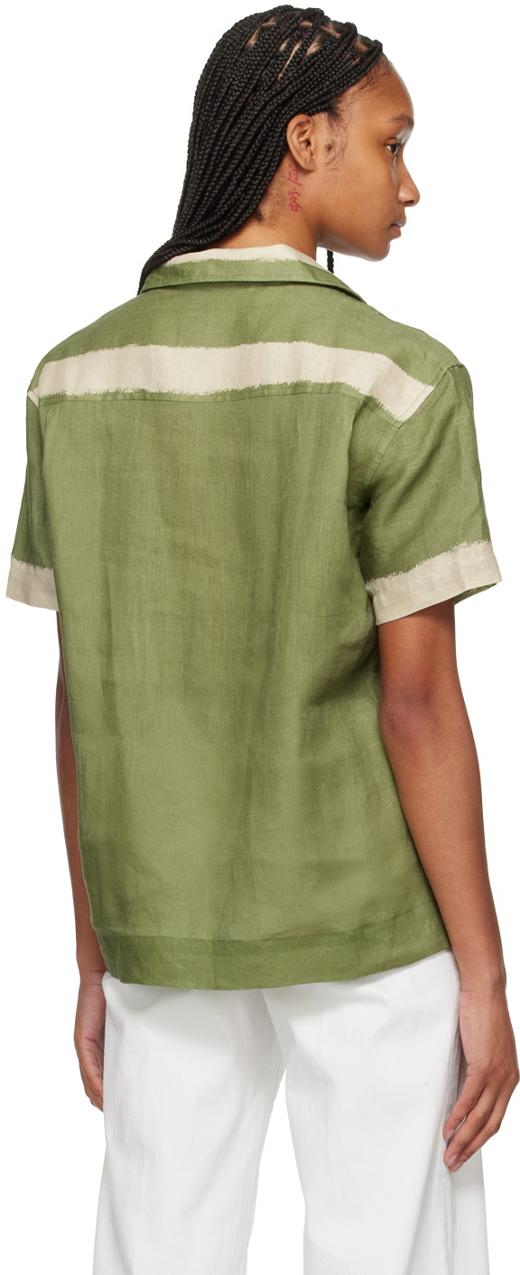 S.S.Daley Green Print Shirt