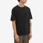 Folk Men's Pocket Assembly T-Shirt in Black