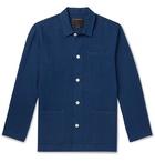 Favourbrook - Linen Overshirt - Blue