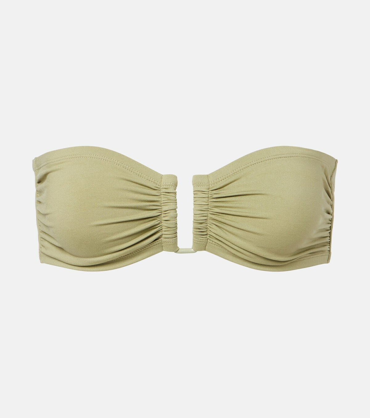 Eres Show gathered bandeau bikini top