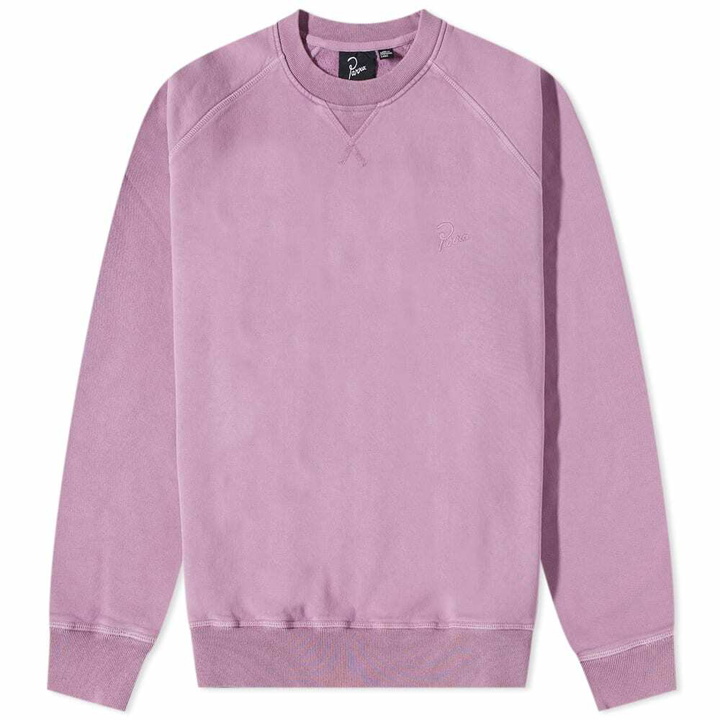 Photo: By Parra Men's Logo Crew Sweat in Lavender