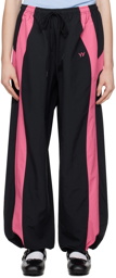 OPEN YY Black Color Block Lounge Pants