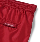 Dolce & Gabbana - Short-Length Swim Shorts - Red