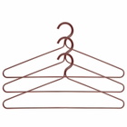 HAY Colour Hanger - Set of 3 in Maroon Red 