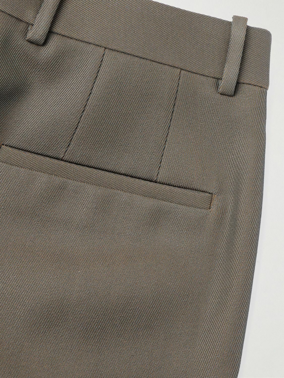 Jil Sander - Straight-Leg Virgin Wool-Blend Twill Trousers Jil Sander - Straight-Leg Virgin Wool-Blend Twill Trousers