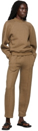 AGOLDE Brown Bow Leg Lounge Pants