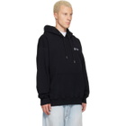 Off-White Black Script Logo Skate Hoodie