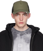 1017 ALYX 9SM Green & Black Lightercap Trucker Cap