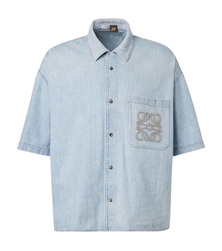 Photo: Loewe Anagram denim shirt