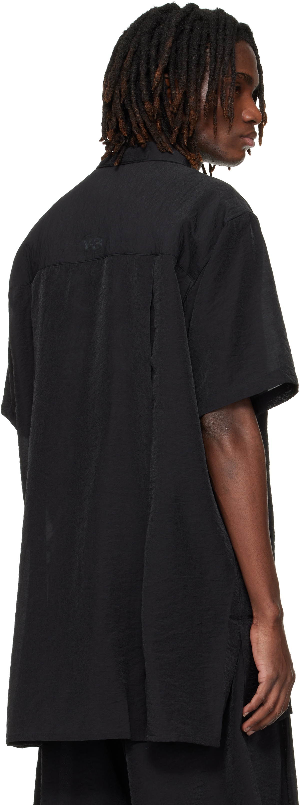 Y-3 Black Short Sleeve Shirt