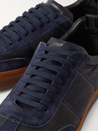 OFFICINE CREATIVE - Leather and Suede Sneakers - Blue