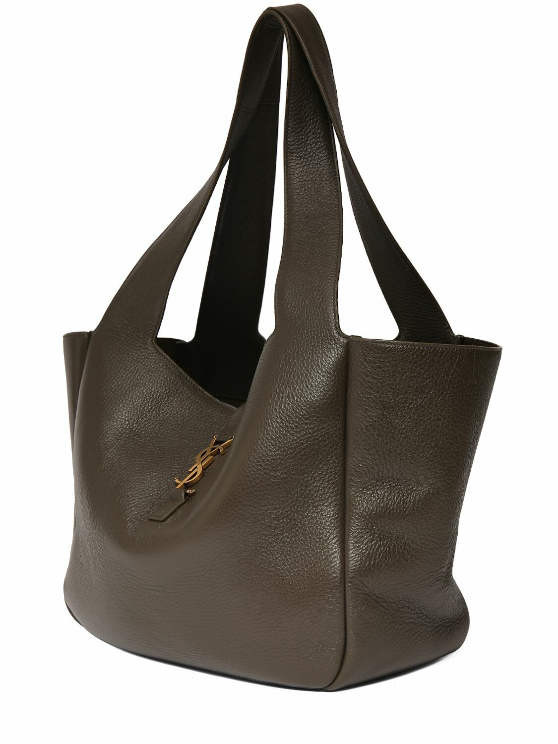 Saint Laurent Beige Lamb Ovis Aries Aries Shoulder Bag