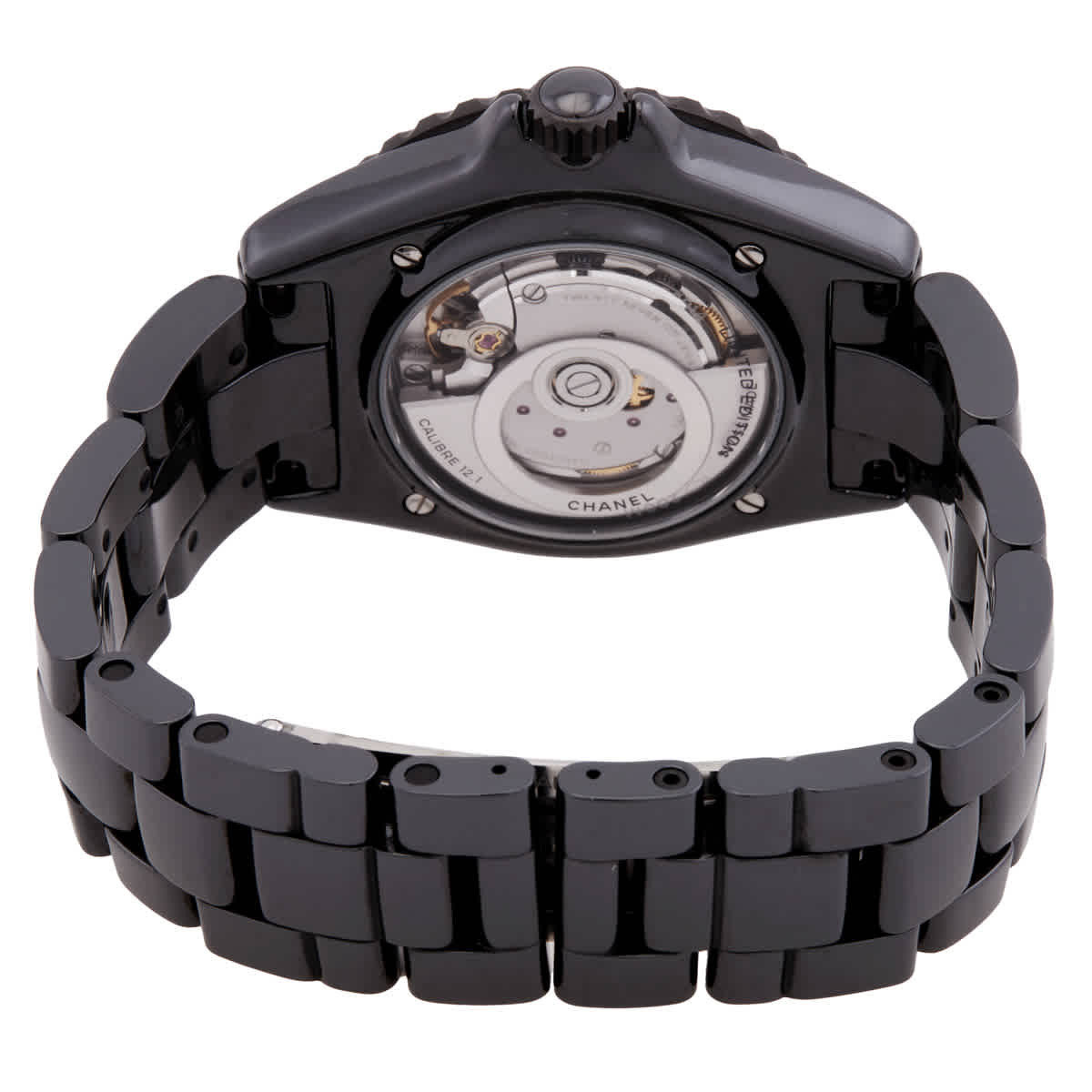Chanel J12 Wanted De Chanel Automatic Black Dial Ladies Watch H7418