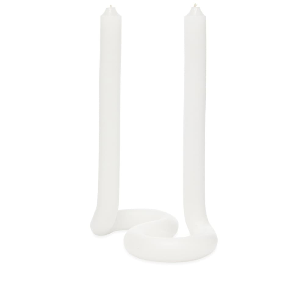 Photo: Lex Pott Twist Candle in White