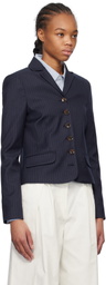 The Garment Navy Denver Mini Blazer