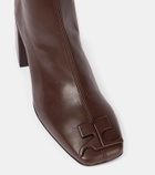 Courrèges Reedition faux leather knee-high boots