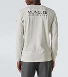 Moncler Logo cotton jersey top