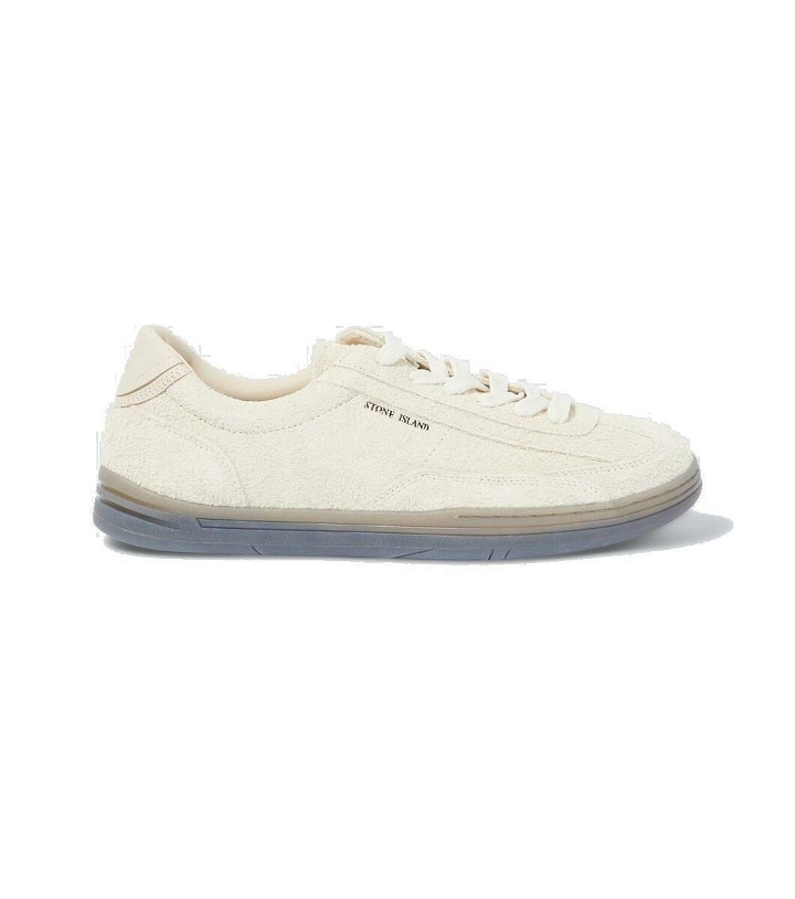 Photo: Stone Island S0101 suede sneakers