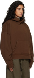 Entire Studios Brown Heavy Hoodie