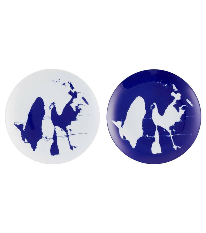Photo: Cassina x Ginori 1735 Neige set of 2 dessert plates