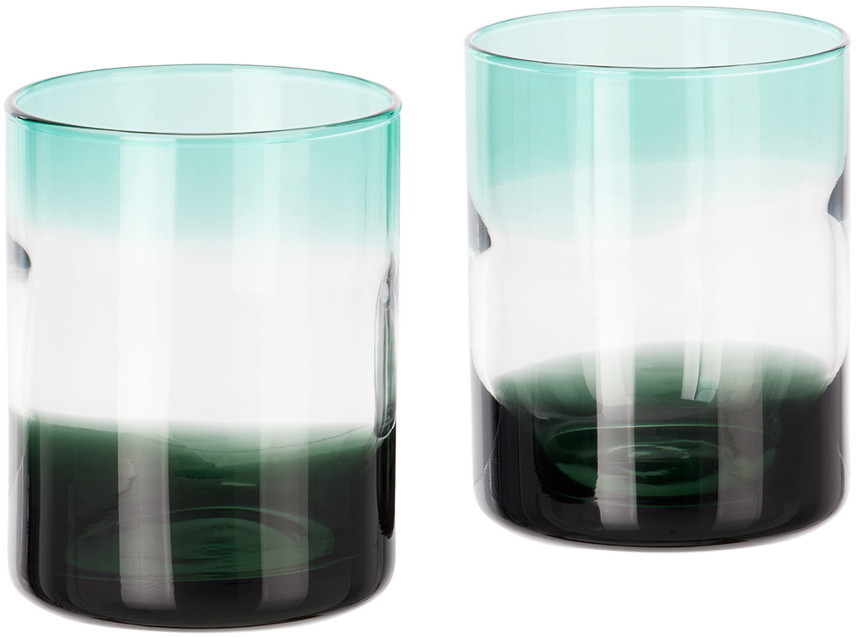The Conran Shop Blue & Green Ombre Tumbler Set