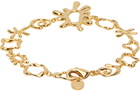 Jacquemus Gold 'Le Bracelet de Cheville' Bracelet