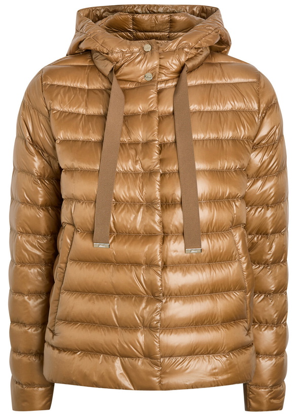 Photo: Herno Padded Nylon Jacket Camel
