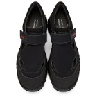 Kiko Kostadinov Black Camper Edition Teix Strap Sneakers