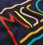 Missoni - Logo-Print Cotton-Jersey T-Shirt - Men - Navy