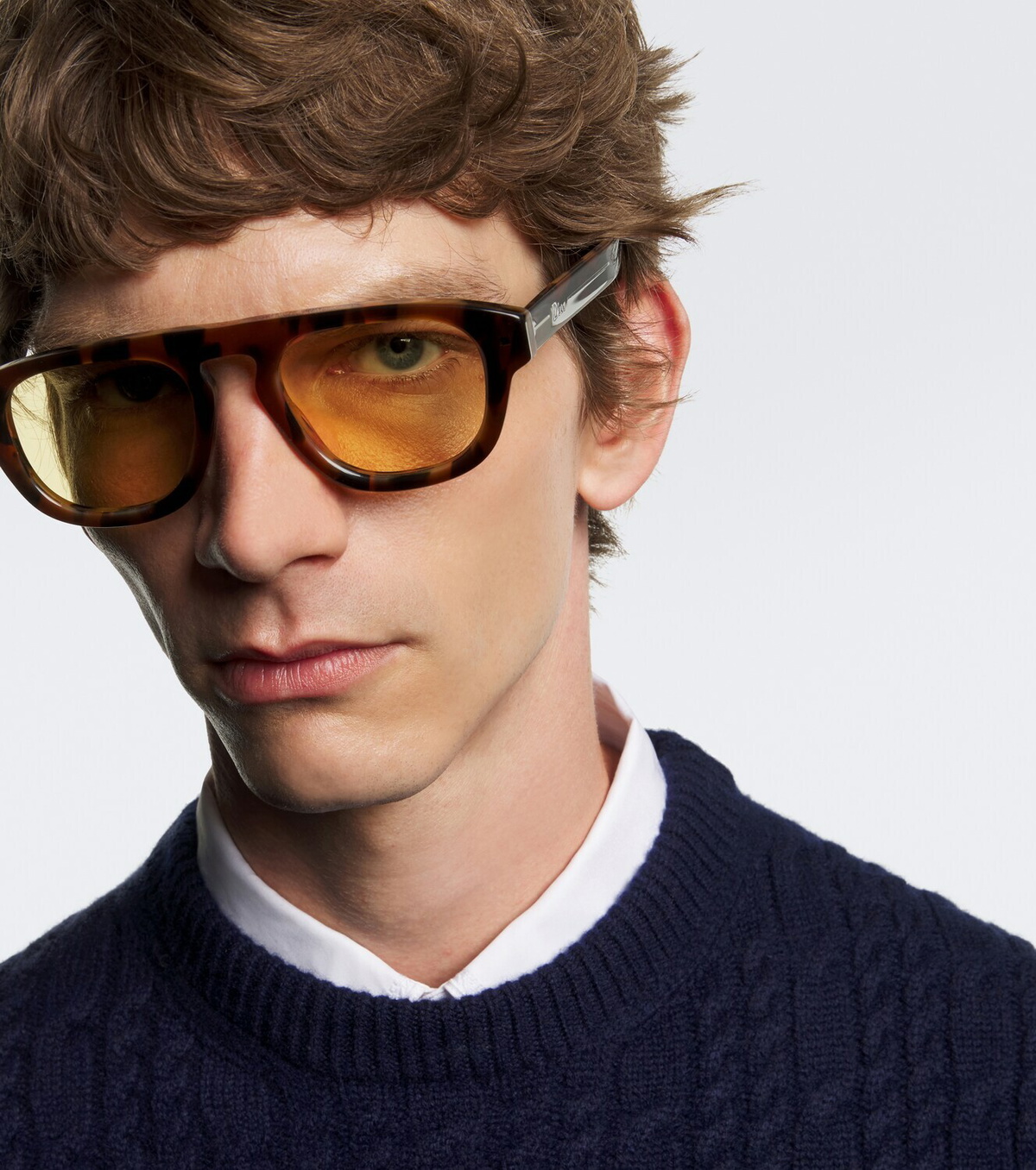 Dior Eyewear Dior Line S2F flat-top sunglasses