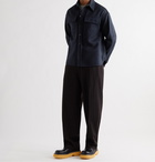 BOTTEGA VENETA - Wool-Felt Overshirt - Blue