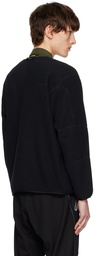 and wander Black Zip-Up Cardigan