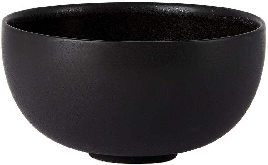 JAR CERAMISTES Black Medium Tourron Serving Bowl