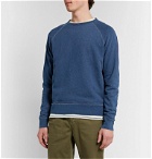 Alex Mill - Indigo-Dyed Loopback Cotton-Jersey Sweatshirt - Blue
