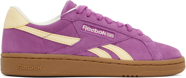 Photo: Reebok Classics Purple Club C Grounds UK Sneakers