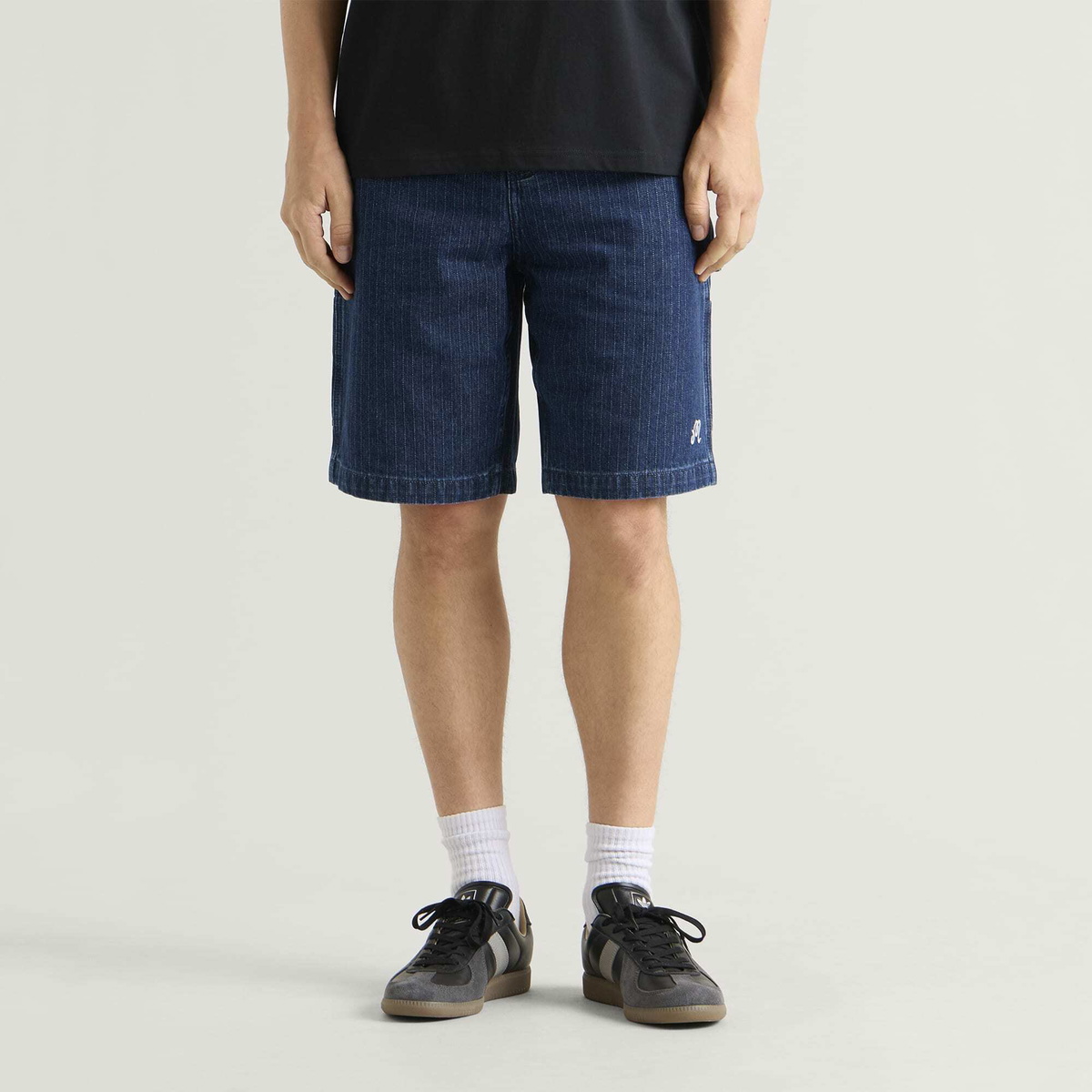 Malbon Men's Foreman Short in Blueberry
