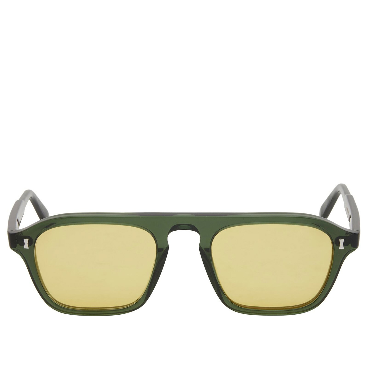 Cubitts Men's Hemingford Sunglasses in Celadon/Yellow 